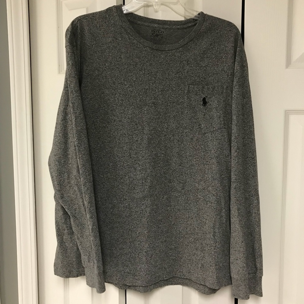 Men’s Large long sleeved Polo t-shirt